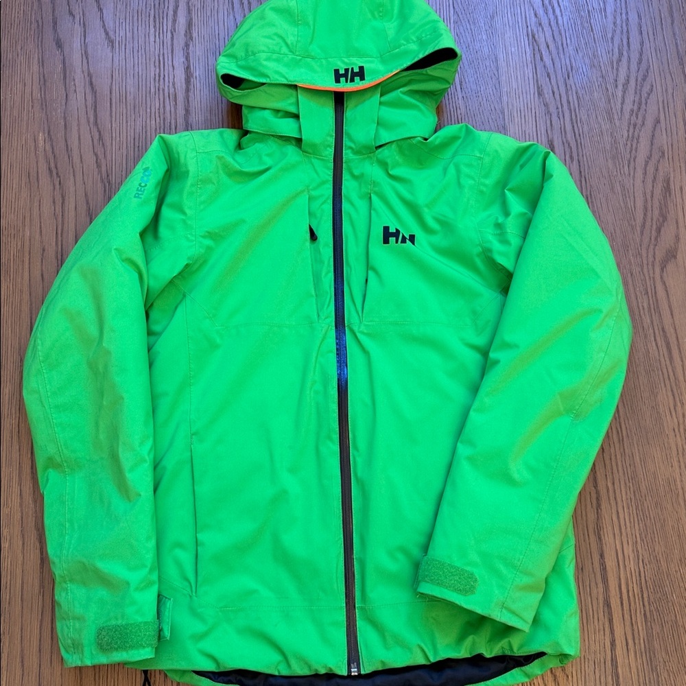 Helly Hansen Kids Green Outdoor Jacket Size 164/14